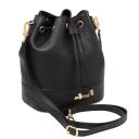 TL Bag Leather Bucket bag Black TL142146