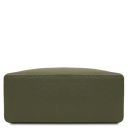 Scrigno Bolso a Mano en Piel Morbida Verde Oscuro TL142484