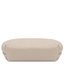 Vera Trousse in Pelle Morbida Beige TL142438