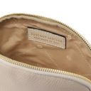 Vera Soft Leather Toiletry Case Beige TL142438
