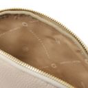 Vera Soft Leather Toiletry Case Beige TL142438
