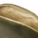 Vera Soft Leather Toiletry Case Forest Green TL142438