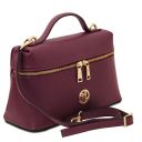 Scrigno Soft Leather Duffle bag Bordeaux TL142484