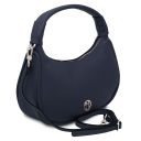 Michelle Leather Hobo bag Dark Blue TL142477