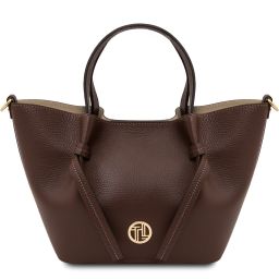 Legame Leather Handbag - Small Size Coffee TL142482