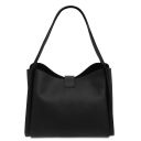 Soave Borsa a Mano in Pelle Morbida Nero TL142489