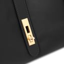 Soave Soft Leather Handbag Black TL142489