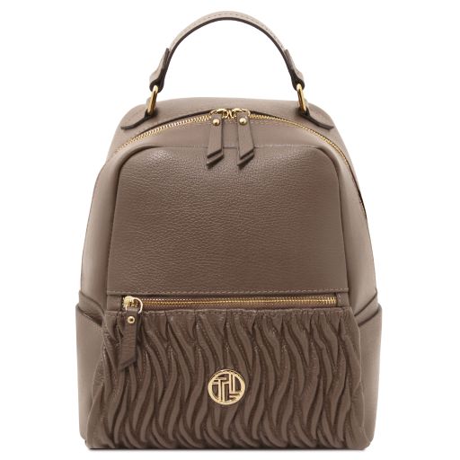 Chantilly Zaino in Pelle Morbida Talpa scuro TL142492