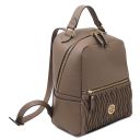 Chantilly Soft Leather Backpack Dark Taupe TL142492