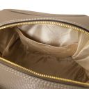 Chantilly Soft Leather Backpack Dark Taupe TL142492