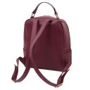 Prisma Mochila en Piel Suave Bordeaux TL142483