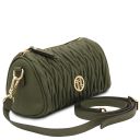 Chantilly Bolso Bowling Mini de Piel Verde Oscuro TL142493