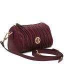 Chantilly Mini Bauletto in Pelle Bordeaux TL142493