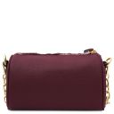 Chantilly Bolso Bowling Mini de Piel Bordeaux TL142493