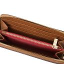 Financier Exclusive zip Around Leather Wallet Коньяк TL142494