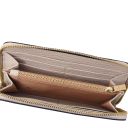 Financier Exclusive zip Around Leather Wallet Бежевый TL142494