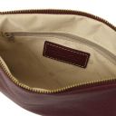 TL Bag Bolso Noche en Piel Suave Bordeaux TL142029