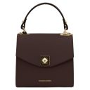 TL Bag Leather Handbag Coffee TL142203