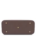 Olimpia Shopping Tasche aus Leder Dunkel Taupe TL141412