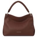 TL Bag Soft Leather Shoulder bag Coffee TL142087