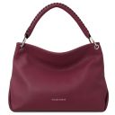 TL Bag Soft Leather Shoulder bag Bordeaux TL142087
