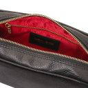 Cubetto Leather Shoulder bag Black TL142499