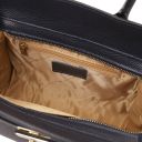 Origami Leather Tote Dark Blue TL142507