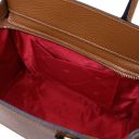 Origami Borsa a Mano in Pelle Cognac TL142507