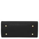 Origami Leather Tote Black TL142507