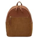 Arco Leather Backpack Cognac TL142509