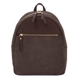 Arco Leather Backpack Dark Brown TL142509