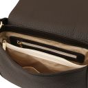Sella Leather Shoulder bag Dark Brown TL142506