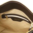 Amy Soft Leather Shopping bag Dark Brown TL142385