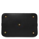 Minerva Bolso Cubo Secchiello en Piel Negro TL142476