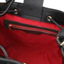 Minerva Leather Bucket bag Black TL142476