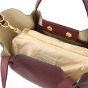 Legame Sac Shopping en Cuir - Grand Modèle Bordeaux TL142481