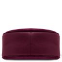 Goccia Beuteltasche aus Leder Bordeaux TL142515