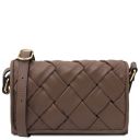 Tarte Leather Shoulder bag Dark Taupe TL142518