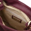 Nomade Suede Leather Fringe Shoulder bag Bordeaux TL142512