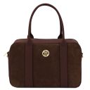 Stephany Leather Handbag Coffee TL142511