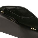 TL Bag Metallic Leather Clutch Black TL141993