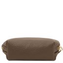 Vera Soft Leather Toiletry Case Dark Taupe TL142521