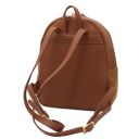 Itaca Leather Backpack and Soft Leather Toiletry Case Коньяк TL142523