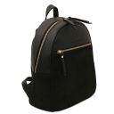 Itaca Mochila en Piel y Neceser en Piel Suave Negro TL142523