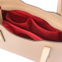 Olimpia Leather Tote - Small Size Champagne TL141591