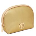 Vera Soft Metallic Leather Toiletry Case Gold TL142520