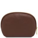 Formentera Leather Handbag and Soft Leather Toiletry Case Coffee TL142524