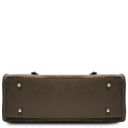 Frame Suede Leather Shoulder bag Dark Taupe TL142513