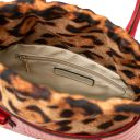 Croque Croc Print Leather Handbag Lipstick Red TL142510