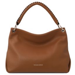 TL Bag Soft Leather Shoulder bag Коньяк TL142087